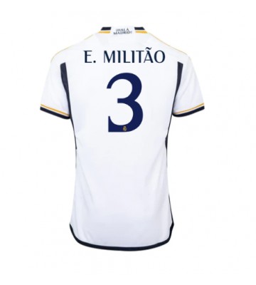 Real Madrid Eder Militao #3 Hemmatröja 2023-24 Kortärmad